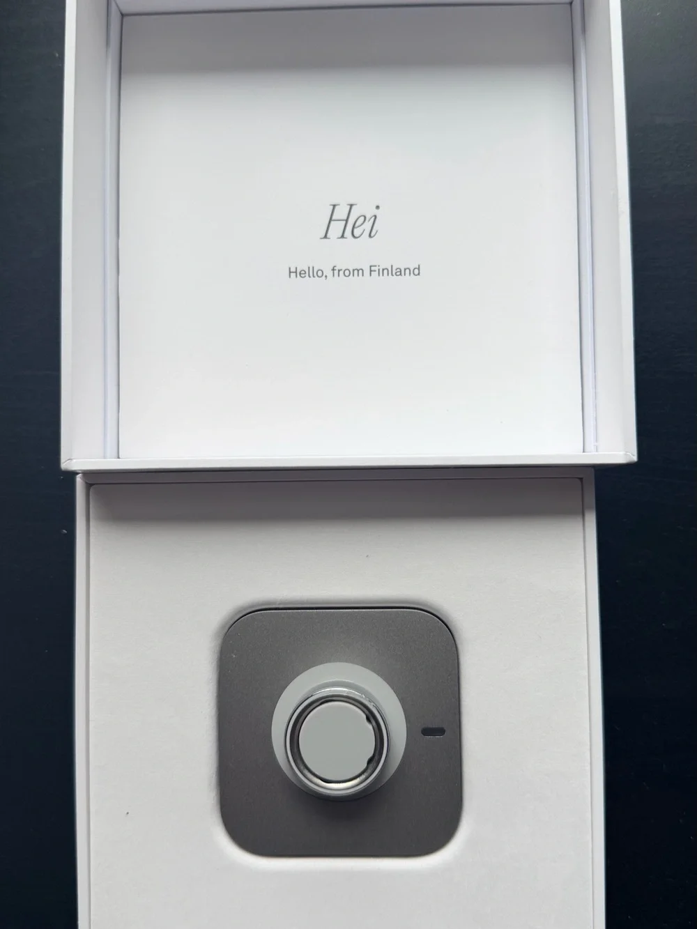 Oura Ring 4 Smart Ring by Oura — Silver Finish
